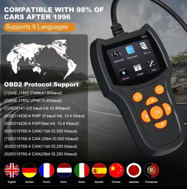 Alati za automobile: Novo - V611 OBD2 Auto Dijagnostika V611 je multifunkcionalni — 4