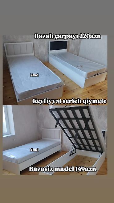 Məhsul: Tək nəfərlik çarpayı modelləri - Bazalı çarpayı – 220 AZN -