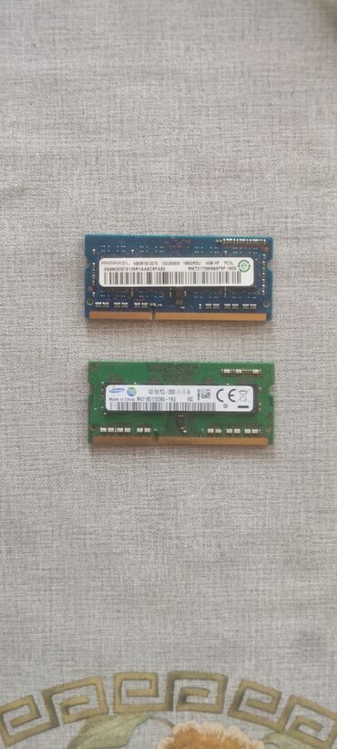 Жёсткие диски (HDD): Оперативная память (RAM) Samsung, 8 ГБ, 1600 МГц, DDR3, Для ноутбука, Б/у