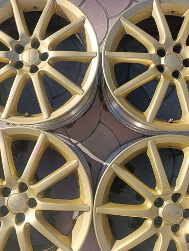 Диски: Литые Диски R 18 Subaru, Комплект, отверстий - 5, Б/у — 9