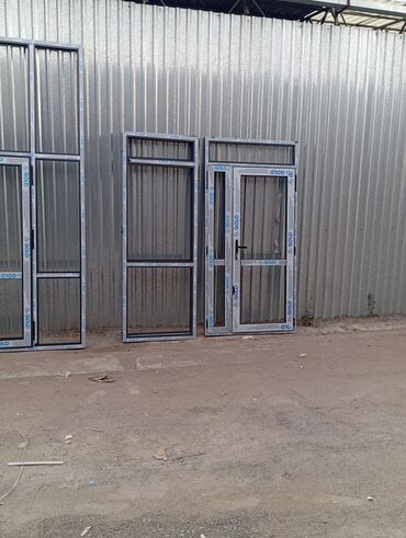 Готовые алюминиевые окна: Готовое алюминиевое окно, Тип окна: Витражные, Декоративные особенности: Другие особенности, Новый, Бесплатная установка, Без рассрочки — 2