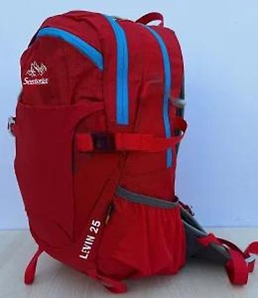 Sportske torbe i rančevi: Planinarski ranac Senterlan Levin 25 – crveni - Zapremina: 25 l — 12