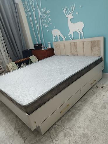 Спальные гарнитуры: Спальный гарнитур, Новый, Двуспальная кровать, Россия, Металл, Бесплатная доставка, цвет - Коричневый — 27