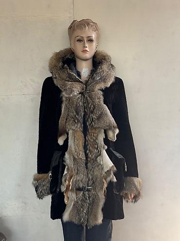 Шубы: Шубка из мутона.отделка норкой.приталенная очень теплая.бу в очень — 6