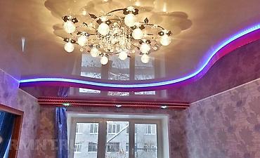 Натяжной потолок: Натяжной потолок Глянцевое, Матовое, 3D потолки Гарантия, Бесплатная консультация, Бесплатный замер — 9