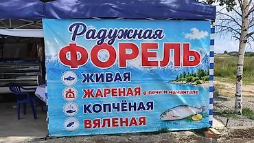 🐟 Свежая и запечённая форель на Иссык-Куле! Предлагаем вкусную