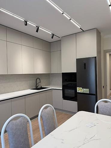 советская скрябина: 2 комнаты, 79 м², Юнусалиева/Суванбердиева Элитка, 9 этаж, Евроремонт — 5