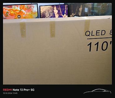 Samsung 📺 Продаётся телевизор QLED 110 дюймов, 8K! 🔥 Огромный экран