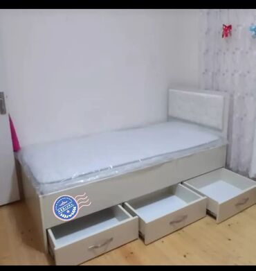 Yataq otağı dəstləri: Təknəfərlik çarpayı, 2 tumba — 7