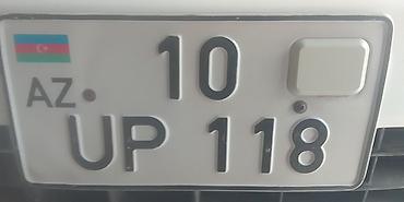 tap az 07: Satılır: Azərbaycan dövlət qeydiyyat nişanı 10-UP-118 nömrə öz — 1