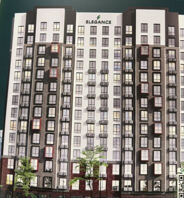 ош продажа 2комнатный квартира: 2 комнаты, 67 м², Элитка, 6 этаж, ПСО (под самоотделку)