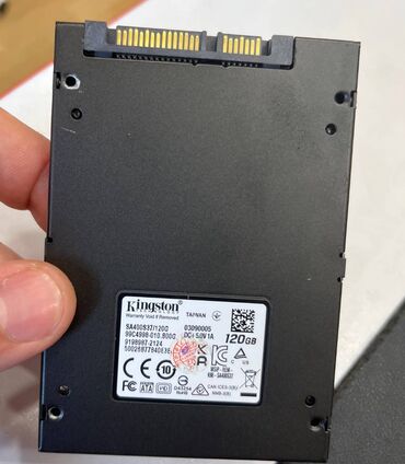 Kompüter ehtiyyat hissələri: SSD disk Kingston, < 120 GB