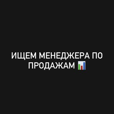 работа на иссык куле поваром: Требуется Менеджер по продажам, График: Шестидневка, Полный рабочий день, % от продаж