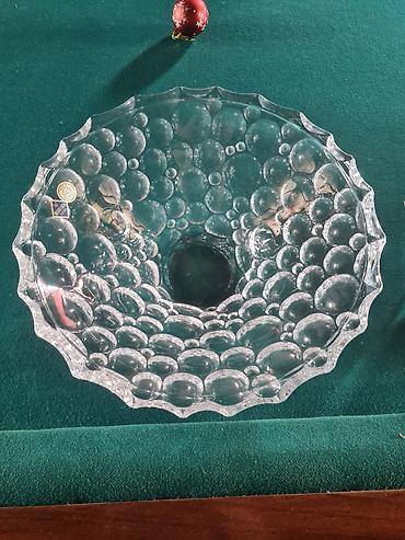 xrusta: Bohemia kristal şüşə meyvə/servis qabı - İstehsal: Çexiya (Made in — 2