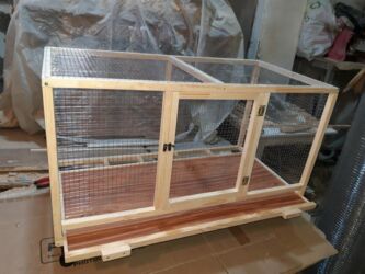 Qəfəslər: Teze yixilma muxtelif olculerde qefesler.alti padnoslu.ve hal hazirda — 1