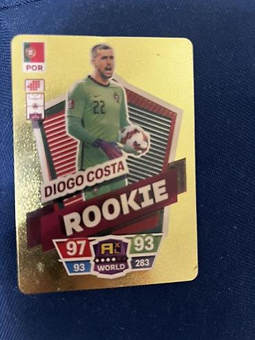 футбольная форма роналду: Коллекционная карта Diogo Costa ROOKIE (Португалия) - Серия: AXL — 1
