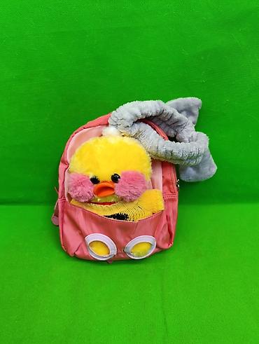 hello kitty: Лалафанфан рюкзак с игрушкой🎒 Комплектация товара: рюкзак и игрушка — 1