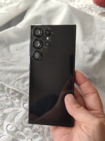 Samsung: Samsung Galaxy S24 Ultra, 512 GB, rəng - Qara, Sensor — 5