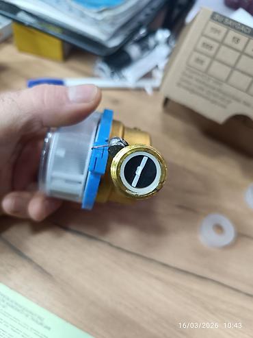 su baklar: ABŞERON ISS-15M mexaniki su sayğacı. - Tip: ISS-15M (DN15, 1/2") - — 1