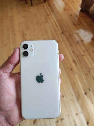 sadə telefon zəngləri: IPhone 11, 128 GB, Ağ