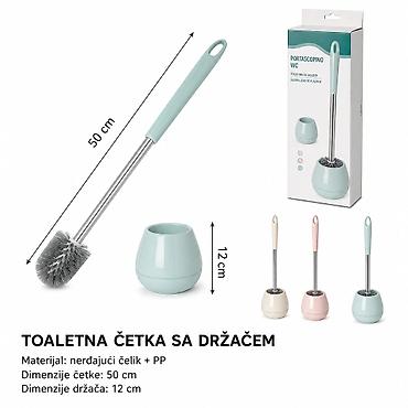 KMT Od nerđajućeg čelika premium četka 5200503 Toaletna četka sa