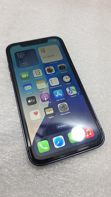 Apple iPhone: IPhone Xr, Б/у, 128 ГБ, Синий, 100 % — 3