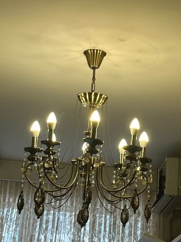 Çilçıraqlar: Çılçıraq, 8 lampa, Xrustal