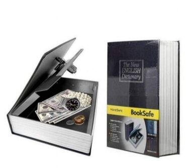 zidni sat za frizerski salon: Box with a key, color - Black, New