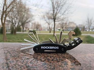 Велоаксессуары: Вело-мультитул ROCKBROS 16-в-1 (Закаленная сталь) 🛠 ​Мастхэв для — 3
