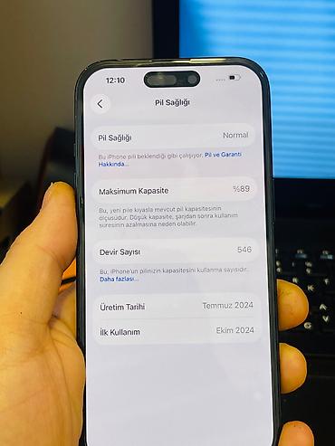 iphone 15 satilir: IPhone 15, 128 GB, Black Titanium, Face ID — 1