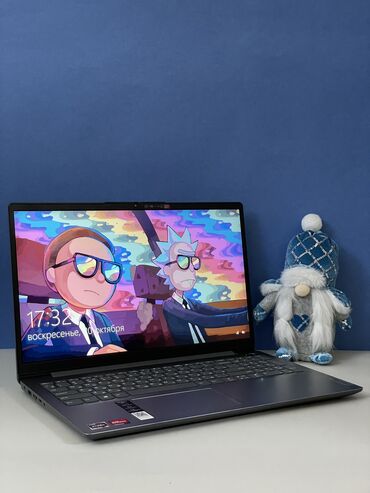 Ноутбуки: Ноутбук, Lenovo, 8 ГБ ОЗУ, AMD Ryzen 5, 15.6 ", Б/у, Для работы, учебы, память SSD