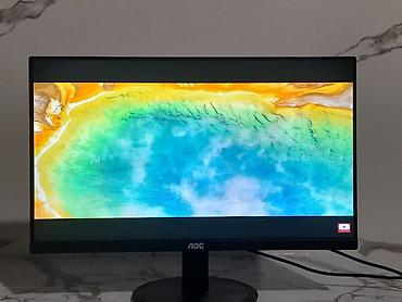 Мониторы: Монитор, AOC, Б/у, LCD, 23" - 24" — 6