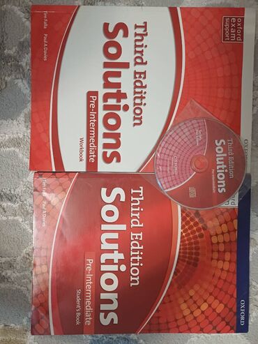 моро китеп: Продаю новый б/у Third Edition Solutions в идеальном состоянии, с