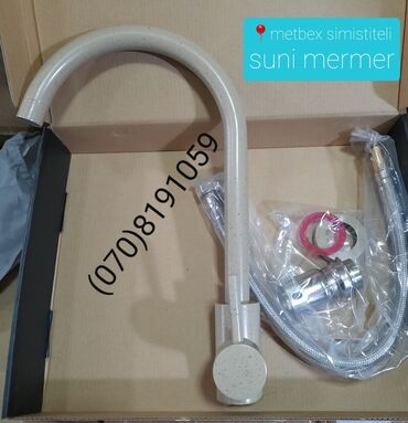 Mətbəx kranları: Metbex ucun simistiteler moykalar Her nov model movcutdur Hamam ucun — 6