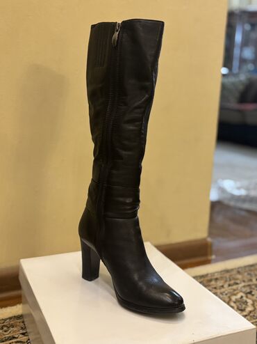 Туфли: Туфли, 37, Basconi, Б/у, цвет - Черный, Бесплатная доставка, Платная доставка, Самовывоз — 8