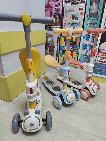 Детские самокаты: Детский самокат, Трёхколёсный, Новый — 2