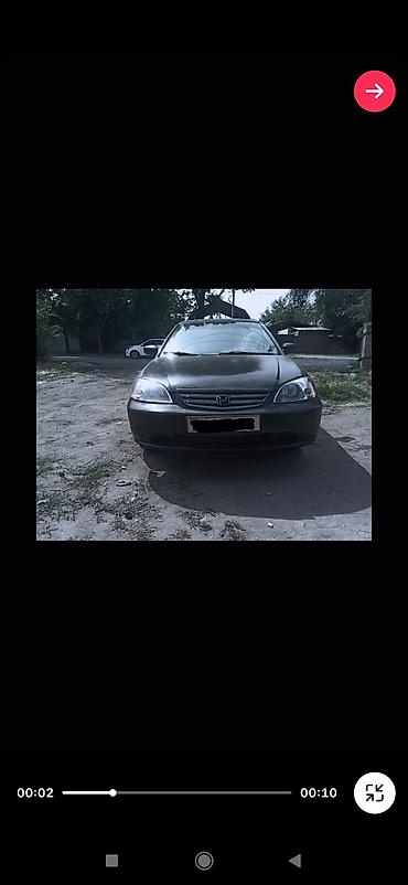 civik: Honda Civic: 2001 г., 1.7 л, Автомат, Бензин, Седан — 4