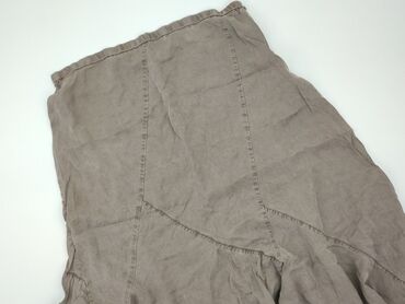 legginsy ciążowe beżowe: XL (EU 42), condition - Good