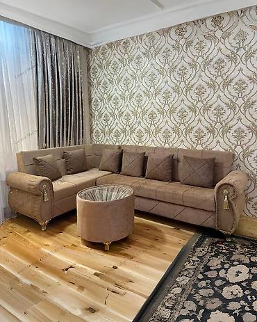 Ev üçün mebel: Künc divan – zövqlü və funksional model - Ölçü: 280 × 200 sm - — 1