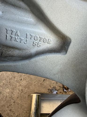 hond: Литые Диски R 17 Honda, Комплект, отверстий - 5, Б/у — 3