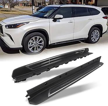 подножки хайландер: Пороги-ступени для Toyota Highlander (комплект, левый + правый) - — 4