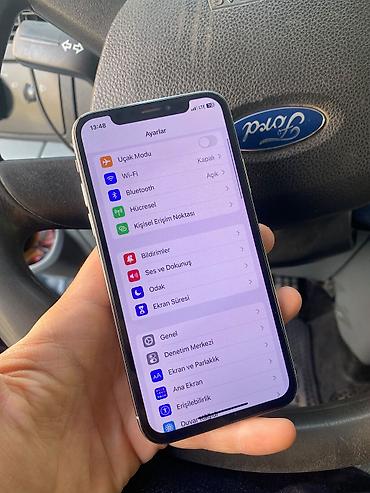iphone 24: IPhone X, 64 GB, Qara, Face ID — 4