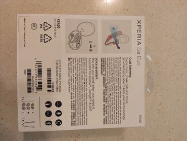 Qulaqcıqlar: İşlənmiş Simsiz (Bluetooth) Qulaqcıqlar, Sony, rəng - Qara — 2