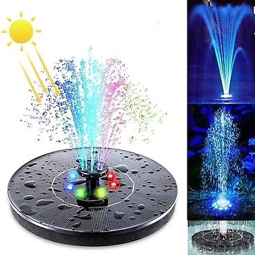 Baštenske česme: LED RGB Solarna fontana Cena: 2400 Potpuno je kontrolisana solarnom — 3