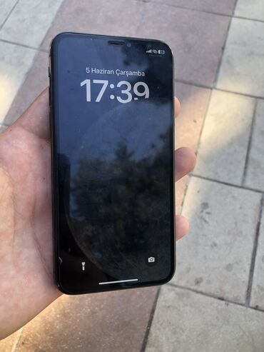 iphone x 2 ci əl: IPhone X, 64 ГБ, Черный, Беспроводная зарядка