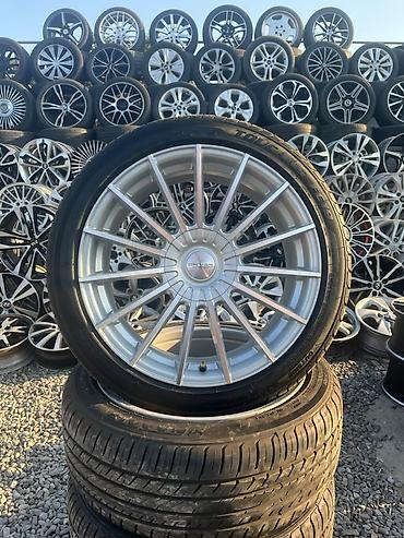 disk ve tekerler type 1: R-18 disk təkər ideal vəziyyətdə 5×114,3 təzə kimi barterdə var — 5