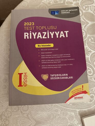 riyaziyyat derslik: Riyaziyyat 1 ve 2ci hisse