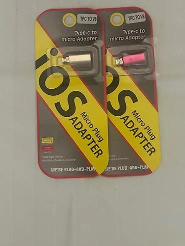 Druga oprema za računare i laptopove: Adapter USB micro muški na TIP C ženski NOVO. Opis proizvoda: Adapter — 6