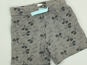 czarne szerokie spodnie z dziurami: Shorts, Disney, 1.5-2 years, 92, condition - Very good