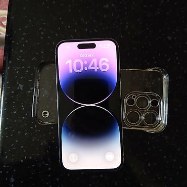 apple mak book: IPhone 14 Pro, Deep Purple, Simsiz şarj — 3